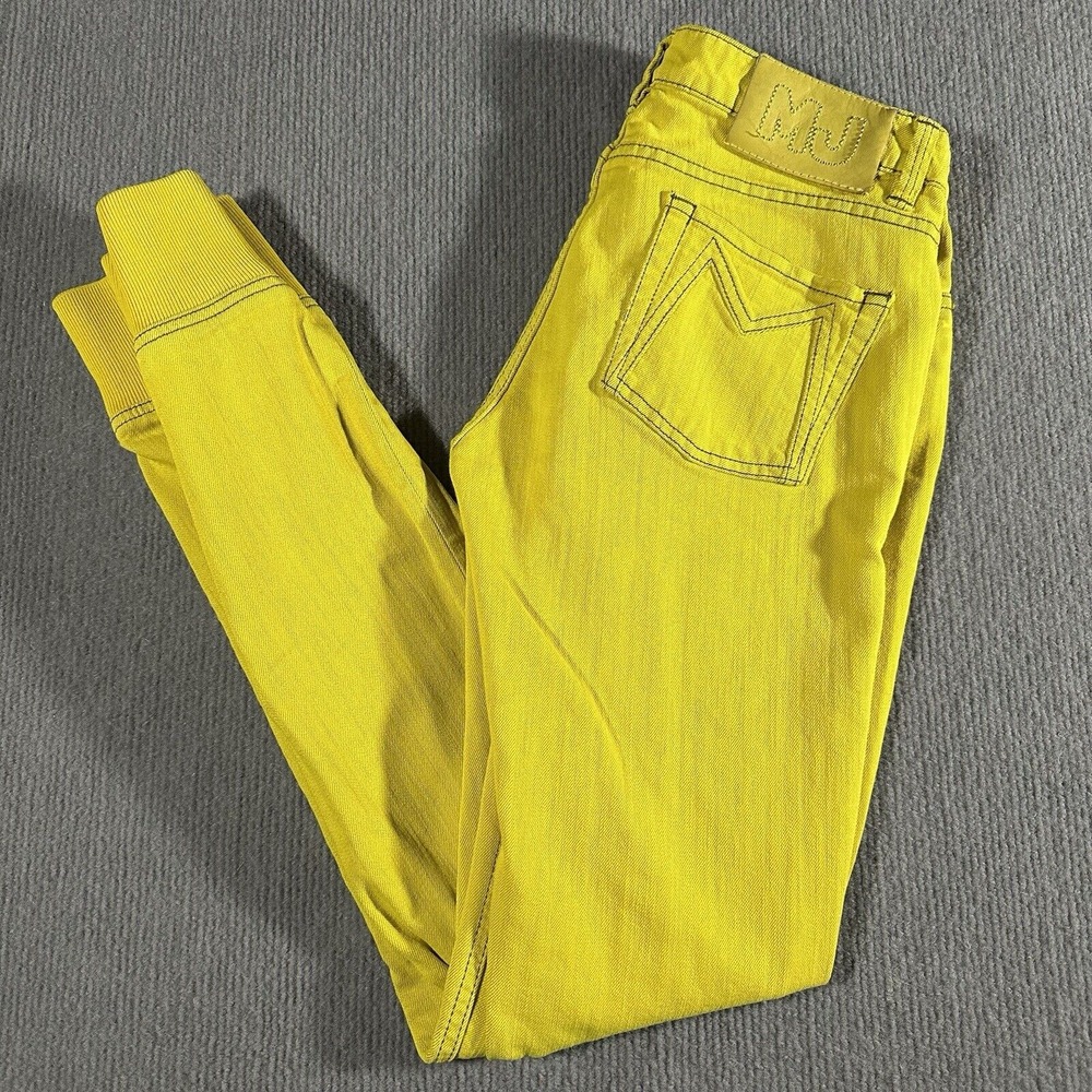 Marc by Marc Jacobs Jeans Size 28x30 Legging Skinny Lemon‎ Sorbet Yellow